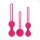 Easytoys LoveBalls - geishakulorsats - 3 delar (rosa)