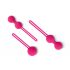 Easytoys LoveBalls - 3-delad geishakulor (rosa)