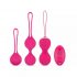 Easytoys LoveBalls - vibrerande geishakulor set - 3 delar (rosa)