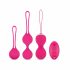 Easytoys LoveBalls - vibrerande geishakulor set - 3 delar (rosa)