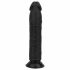 Easytoys - realistisk dildo - 17,5 cm (svart)