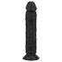 Easytoys - realistisk dildo - 22,5 cm (svart)