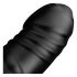 BUTTR Black Hawk - realistisk analdildo (svart)