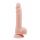 Herr Dixx 7.6 - sugkopp för kukdildo med pung - natur (19,5 cm)