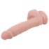 Herr Dixx 7.6 - sugkopp för kukdildo med pung - natur (19,5 cm)