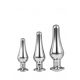 Gleaming Love - Anal Plug Set - Silver (3 delar)