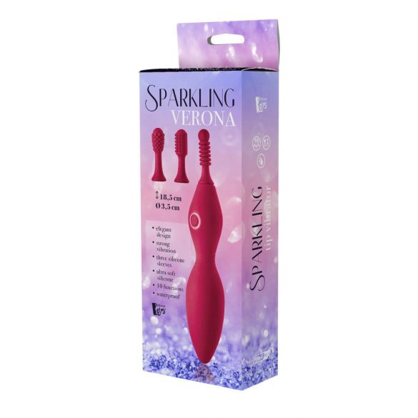 Sparkling Verona - uppladdningsbart klitorisvibrator set (4 delar)