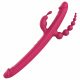 Dreamtoys Anywhere Njutning - uppladdningsbar 4-armad vibrator (rosa)