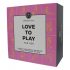 Pleasure Box Love to Play - vibrator set - 6 delar (rosa-lila)