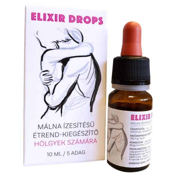 ELIXIR - växtbaserat kosttillskott för kvinnor (10 ml) - hallon