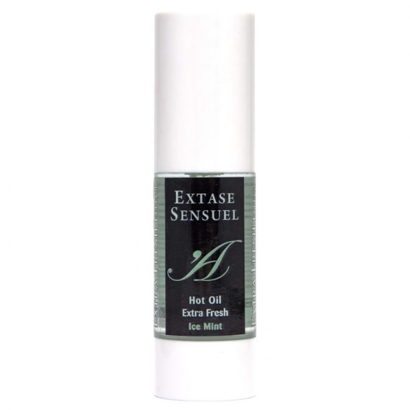 Extase Sensuell - värmande och kylande massageolja - mynta (30ml)