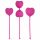 OHMIBOD - geishakulor set - rosa (3 delar)