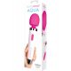 Bodywand Aqua Wand - vattentät massagestav (vit-rosa)