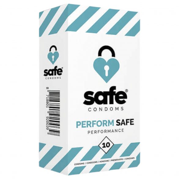 SAFE Perform Safe - stora kondomer (10 st)