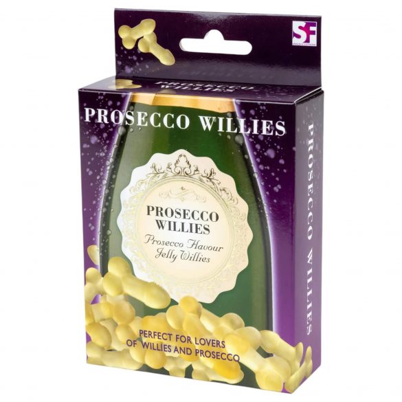 Prosecco-Willies - Bubbligt, snoppformad godis (120g)