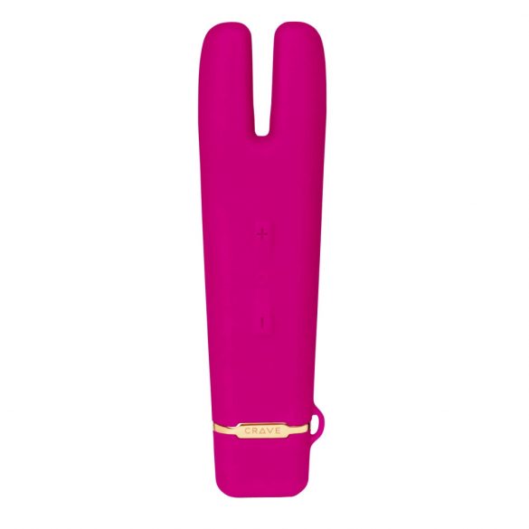 Crave Duet Flex - återuppladdningsbar klitorisvibrator (rosa)