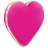 RS Icons Heart - Rechargeable Clitoral Vibrator (Pink) 