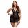 BACI Plus Size - spets babydoll - svart (XL-XXL)