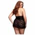 BACI Plus Size - spets babydoll - svart (XL-XXL)