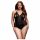 / BACI Plus Size - Halterneck, transparent body - svart (XL-XXL)