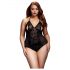 / BACI Plus Size - Halterneck, transparent body - svart (XL-XXL)