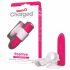 Screaming O Positive - uppladdningsbar superstark stavvibrator (rosa)