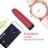 Magic Motion Awaken - smart, uppladdningsbar mini stavvibrator (röd)