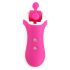 FEELZTOYS Clitella - uppladdningsbar roterande oralt vibrator (rosa)