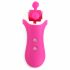 FEELZTOYS Clitella - uppladdningsbar roterande oralt vibrator (rosa)