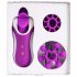 FEELZTOYS Clitella - uppladdningsbar roterande oralsexvibrator (lila)