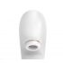 Satisfyer Pro 4 Par - uppladdningsbar luftvibrator (vit)