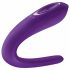 Satisfyer Dubbel Classic - vattentät, uppladdningsbar par-vibrator (lila)