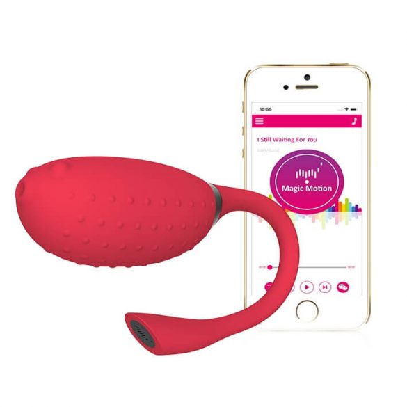 Magic Motion Fugu - Smart Äggvibrator (röd)