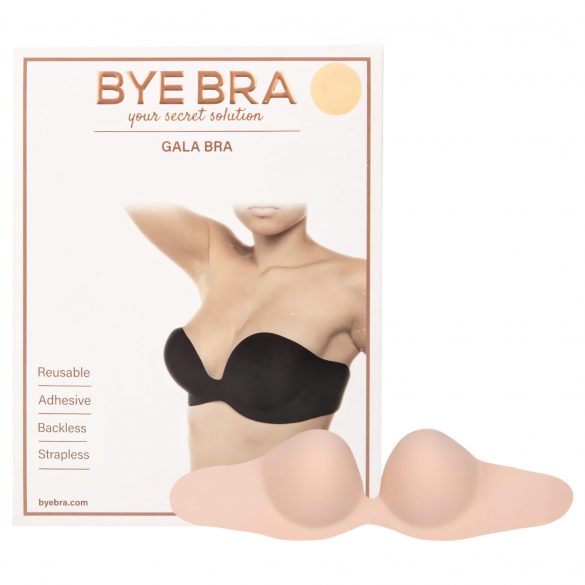 Bye Bra Gala A - dold push-up behå (nude)