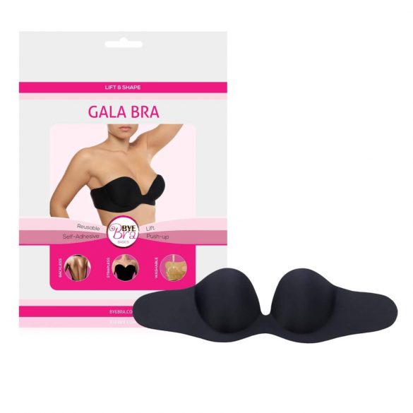 Bye Bra Gala B - dold push-up bh (svart)