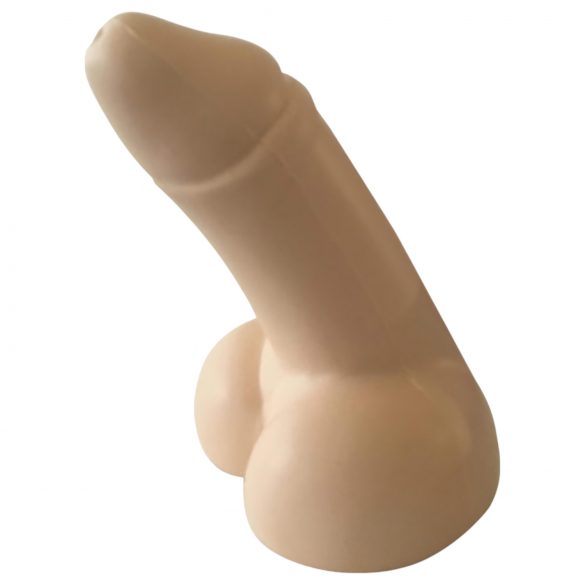 Stress Willie - antistress boll - penis (natur)