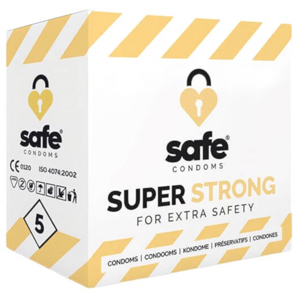 SAFE Super Stark - extra stark kondom (5 st)