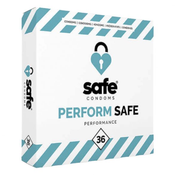 SAFE Perform Safe - stora kondomer (36 st)