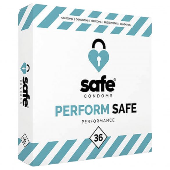 SAFE Perform Safe - stora kondomer (36 st)