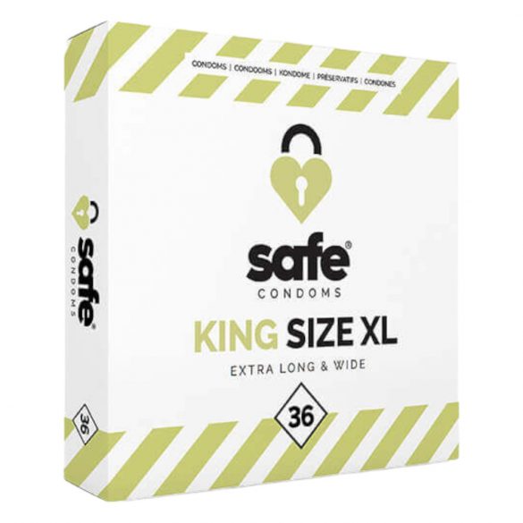 SAFE XL - extra stor kondom (36 st)