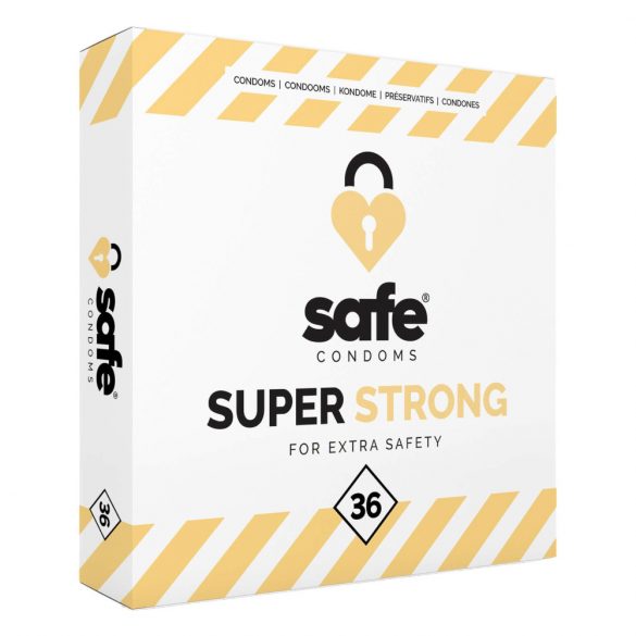 SAFE Super Strong - extra stark kondom (36st)