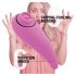 FEELZTOYS Femmegasm - uppladdningsbar 2-i-1 klitorivibrator (rosa)