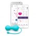 LOVELIFE BY OHMIBOD - KRUSH - smart, uppladdningsbar geishakula (turkos)