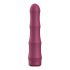 Aixiasia Bamboo - uppladdningsbar stav vibrator (vinröd)