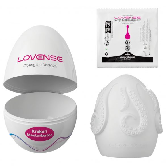 LOVENSE Kraken - onaniprodukt - 1 st (vit)